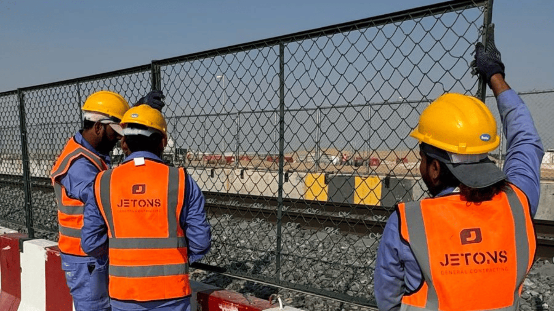 Orange Navy Blue and White Geometric Modern Professional Logistics Company Presentation (3) (1)